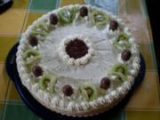 Philadelphia-Kiwii-Vanille-Torte - Rezept