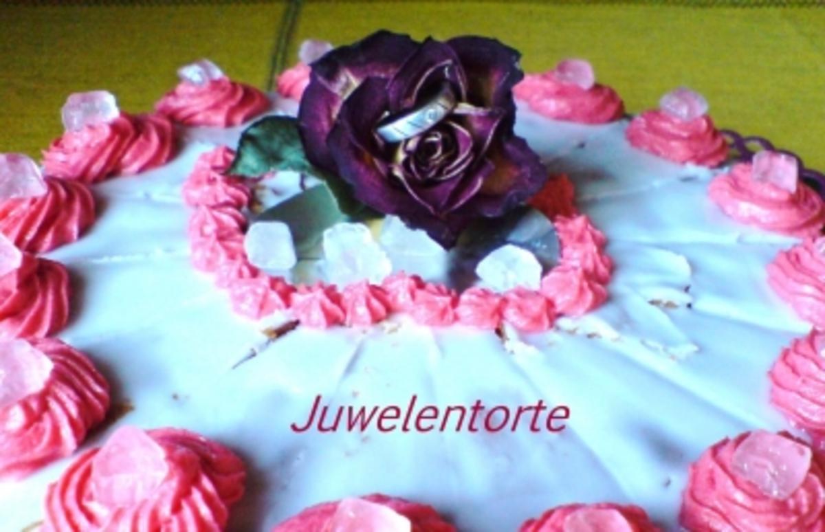 Kuchen  Juwelentorte  Zum Muttertag, Geburtstag, Hochzeitstag - Rezept