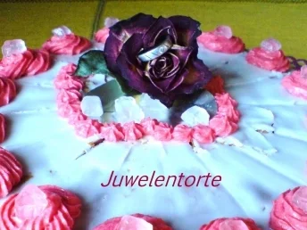 Rezept: Kuchen Juwelentorte Zum Muttertag, Geburtstag, Hochzeitstag Kuchen Juwelentorte Zum Muttertag, Geburtstag, Hochzeitstag - Rezept