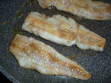 Fischfilet auf Apfel-Lauch -Gemüse - Rezept - Bild Nr. 2