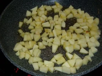 Fischfilet auf Apfel-Lauch -Gemüse - Rezept - Bild Nr. 3