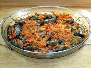 Rezept: Gefüllte Weinblätter Gefüllte Weinblätter - Rezept