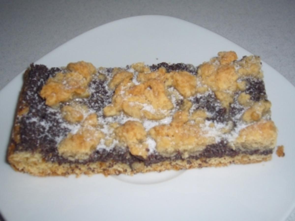 Bilder für Kikis Mohnkuchen mit Streuseln - Rezept