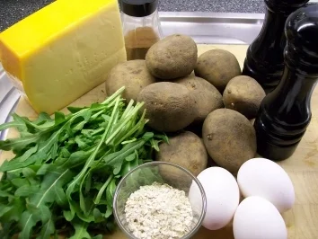 Rucola-Kartoffel-Röstis - Rezept - Bild Nr. 2