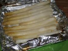 Spargel im Backofen gegart - Rezept