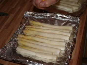 Spargel im Backofen gegart - Rezept - Bild Nr. 5
