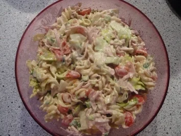 Frühlingsnudelsalat - Rezept