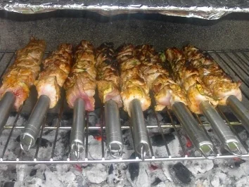 Rezept: Schnitzel - Spieß Schnitzel - Spieß - Rezept