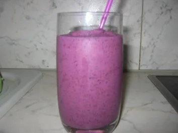 Blauer Shake - Rezept