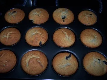 Rezept: Heidelbeer-Muffins Bild Nr. 9 Heidelbeer-Muffins - Rezept - Bild Nr. 9