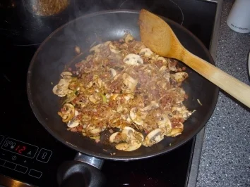 Makkaroni-Pfanne a´ la Carbonara - Rezept - Bild Nr. 4