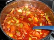 Türkischer Gemüseintopf mit Sucuk - Rezept