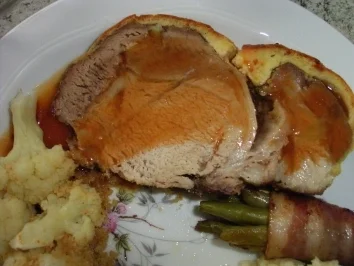 Rezept: Schweinsbraten unter der Kruste Schweinsbraten unter der Kruste - Rezept