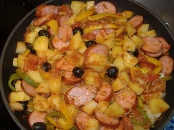 Spanischer Kartoffelauflauf - Rezept