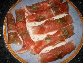 Hühnchenbrust im Parmaschinkenmantel - Rezept - Bild Nr. 2