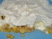 Rezept: Bananen- Rhabarberauflauf mit Haube Bananen- Rhabarberauflauf mit Haube - Rezept