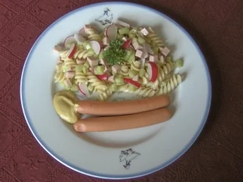 Sommerlicher Nudelsalat - Rezept