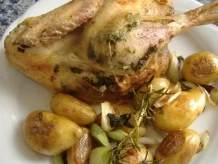 Salbei-Zitronen-Hähnchen - Rezept