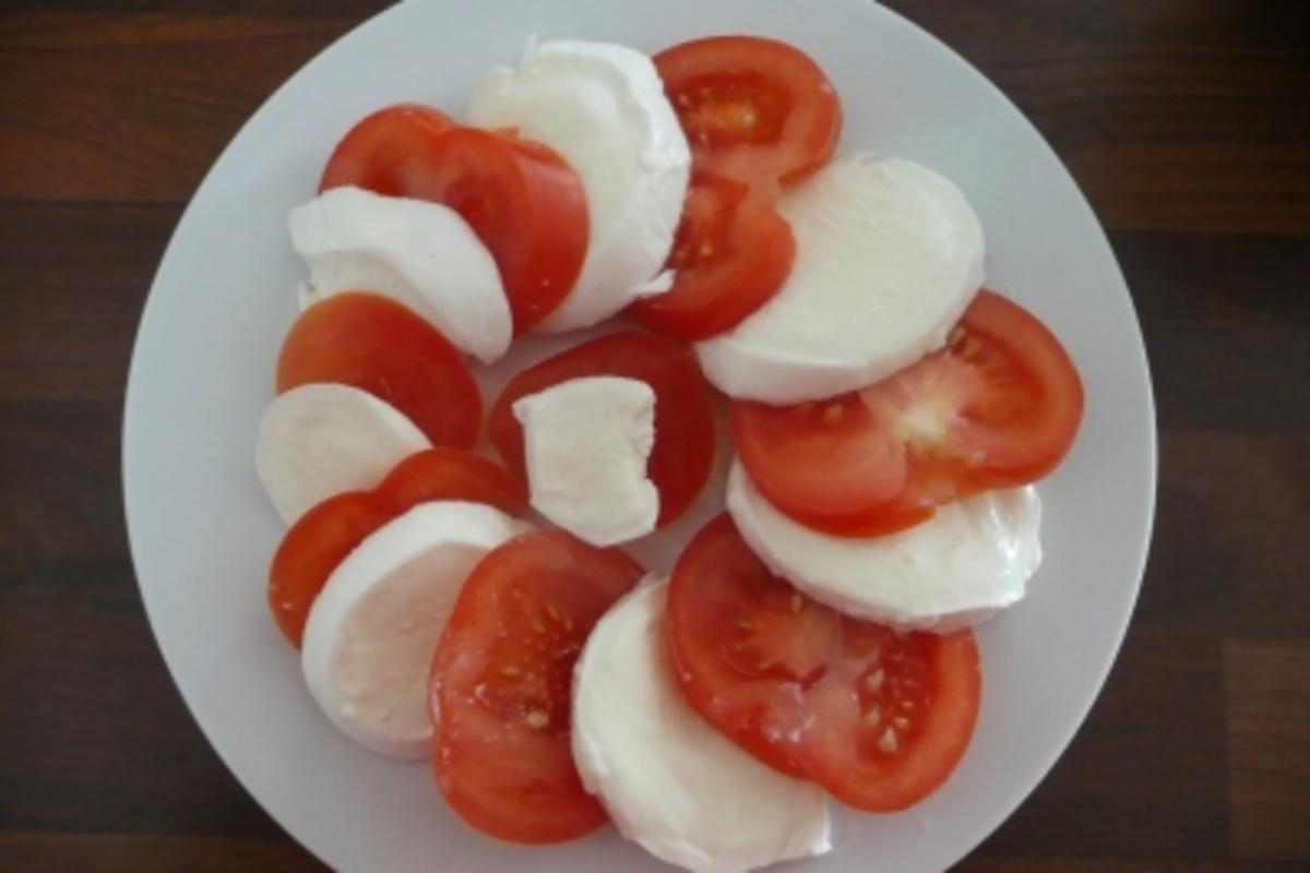 Mozzarella-Majoran-Salat - Rezept - Bild Nr. 2
