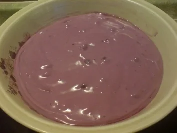 Rezept: Dessert "Heidelbeer-Vanille-Creme" Bild Nr. 3 Dessert "Heidelbeer-Vanille-Creme" - Rezept - Bild Nr. 3