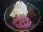 Dessert "Heidelbeer-Vanille-Creme" - Rezept