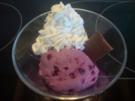 Dessert "Heidelbeer-Vanille-Creme" - Rezept