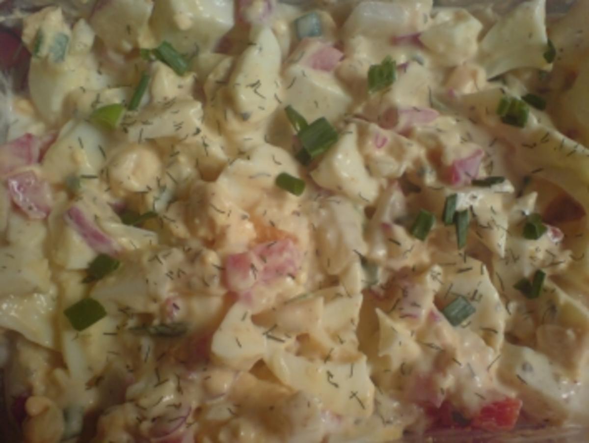 Salat "Eiersalat" - Rezept