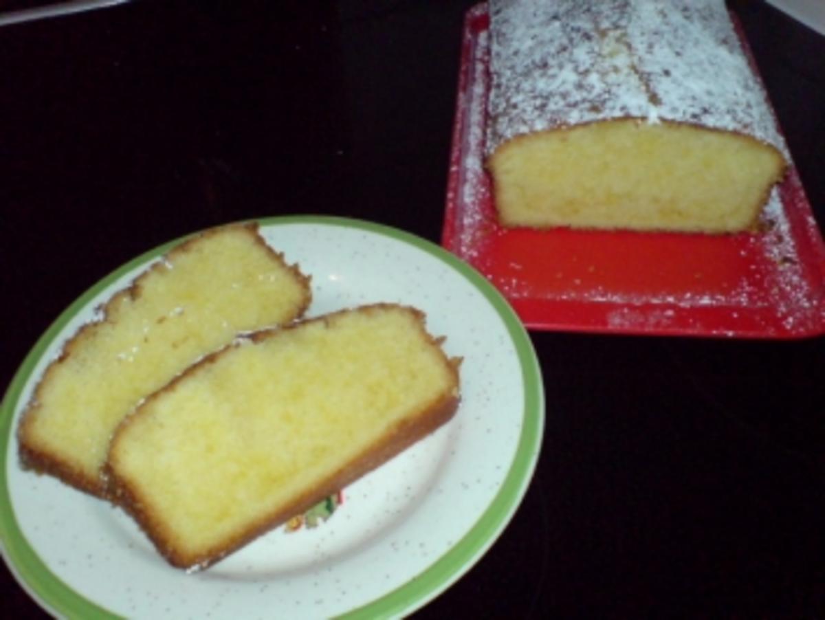 Bilder für Zitronenkuchen mit Butter oder Margarine und Zucker Rezept