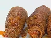 Spanische Rouladen und Süßkartoffeln mit Pepperoni - Rezept