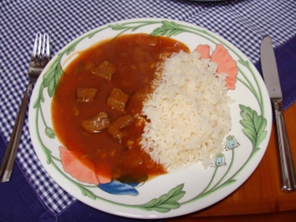 Zigni äthiopisches Gulasch - einfach - 52 kcal/100g