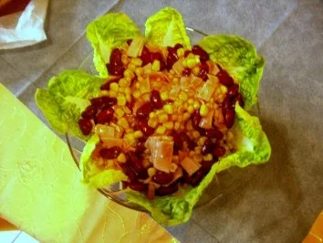 Rote-Bohnen-Salat - Rezept