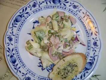 Rezept: Spargelsalat mit Schinken und Ei Spargelsalat mit Schinken und Ei - Rezept