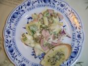 Spargelsalat mit Schinken und Ei - Rezept