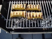 Blatterteig-mit Scharfskäse und Pepperroni  -Gegrillt - Rezept