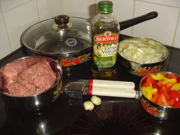 Hackfleischpfanne - Rezept