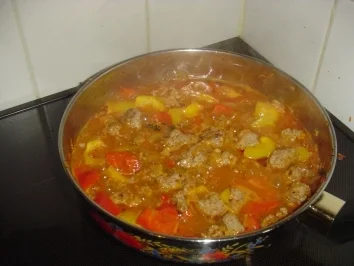 Hackfleischpfanne - Rezept - Bild Nr. 3