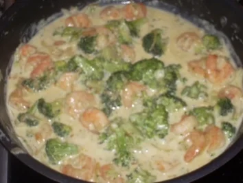 Brokkoli-Garnelen-Pasta - Rezept - Bild Nr. 2