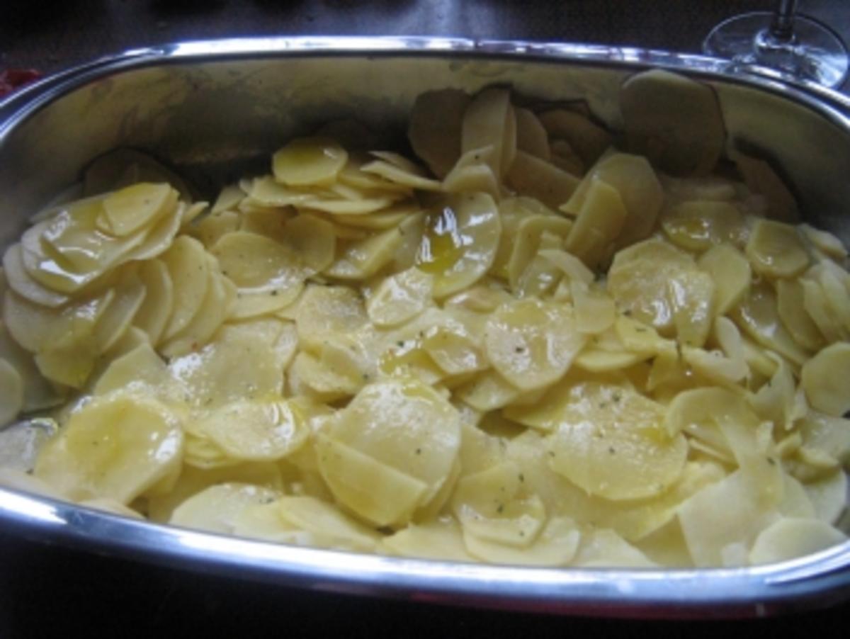 Kartoffel-Gemüse-Lasagne mit Einlage - Rezept - Bild Nr. 3