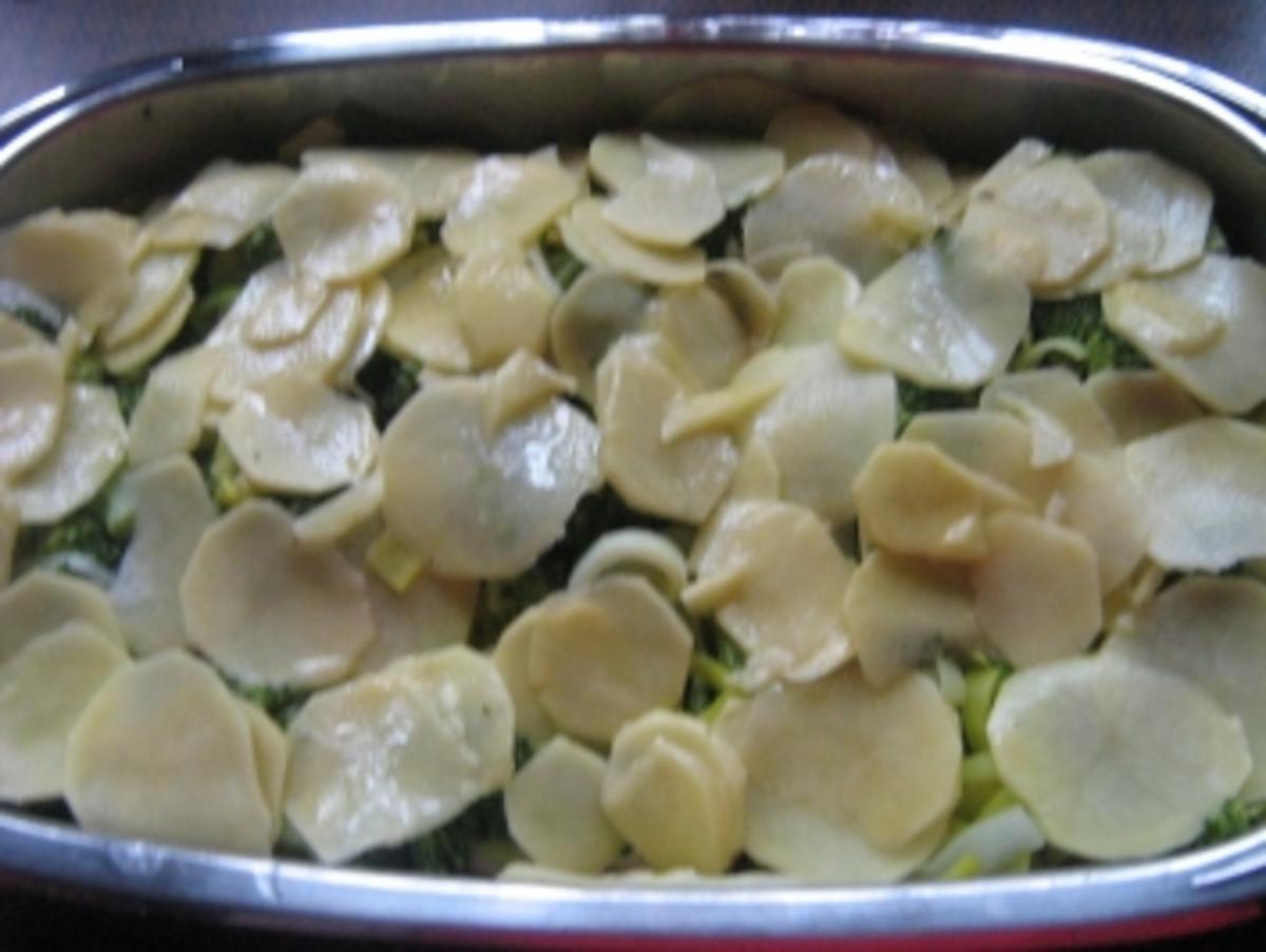 Kartoffel-Gemüse-Lasagne mit Einlage - Rezept - Bild Nr. 8