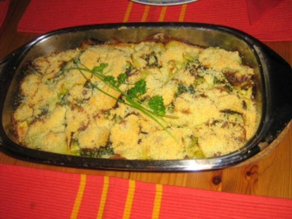 Kartoffel-Gemüse-Lasagne mit Einlage - Rezept - Bild Nr. 10