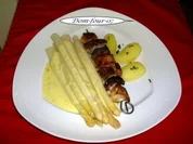 Badischer Spargel  mit Safransoße - Rezept