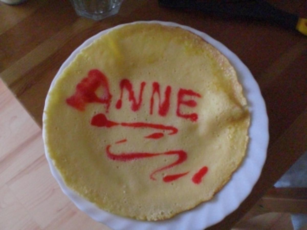 Annes bunte Kinderpfannenkuchen - Rezept - Bild Nr. 2