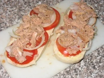 Rezept: coole thunfischbaguettes Bild Nr. 4 coole thunfischbaguettes - Rezept - Bild Nr. 4