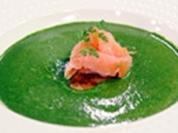 Spinatcremesuppe mit Plup - Rezept