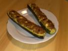 Zucchini mit Schafskäse-Hackfleisch-Füllung - Rezept