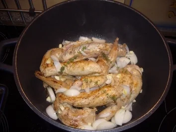 Rezept: Kikis Zitroniges Kaninchen "light" Bild Nr. 3 Kikis Zitroniges Kaninchen "light" - Rezept - Bild Nr. 3