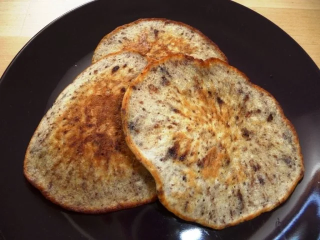 Apfel-Schoko-Pfannkuchen - Rezept