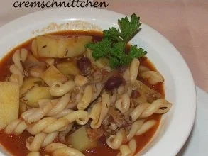 Rezept: Italienischer Nudeleintopf Bild Nr. 2 Italienischer Nudeleintopf - Rezept - Bild Nr. 2