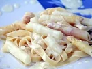 Tagliatelle mit Spargel-Feta-Sauce - Rezept