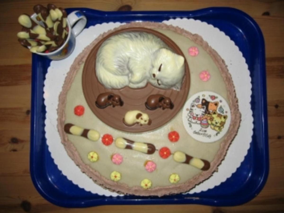 Bilder für Katzen-Torte Rezept